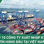 Công Ty Xuất Nhập Khẩu Ở Hồ Chí Minh